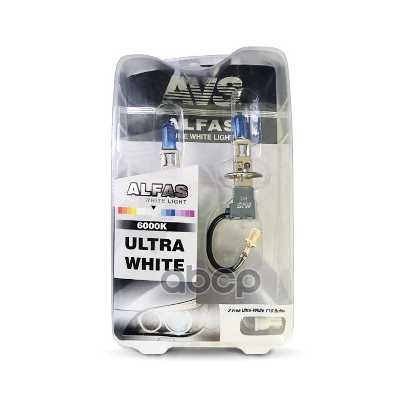 

Лампы Alfas H1 12V 85W 6000К (Комплект 2+2Шт T-10) AVS A07241S