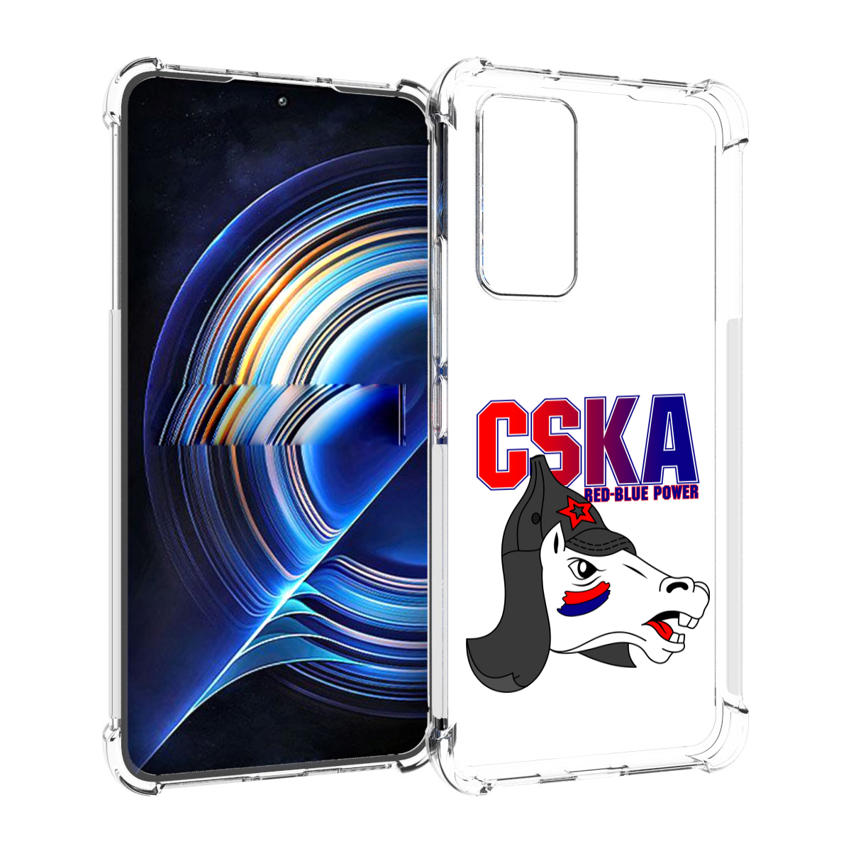 

Чехол MyPads ФК ЦСК лошадка россия для Tecno Camon 19 Neo, Прозрачный, Tocco
