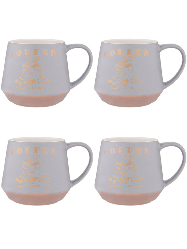 

Набор кружек 4 шт Lefard Coffemania 470 мл 4-SPAIK(260-746)ARTI