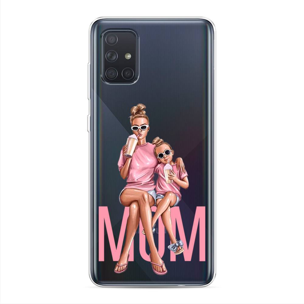

Чехол Awog на Samsung Galaxy A71 "Lovely mom", Разноцветный, 29050-7