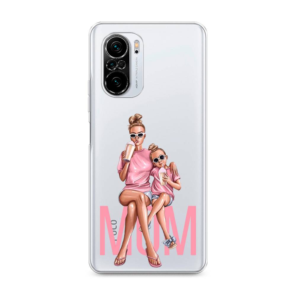 

Чехол Awog на Poco F3 "Lovely mom", Разноцветный, 310150-7