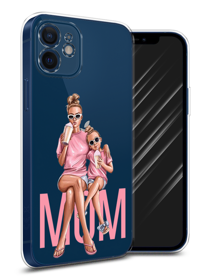 

Чехол Awog на Apple iPhone 12 mini / Айфон 12 mini "Lovely mom", Разноцветный, 12650-7