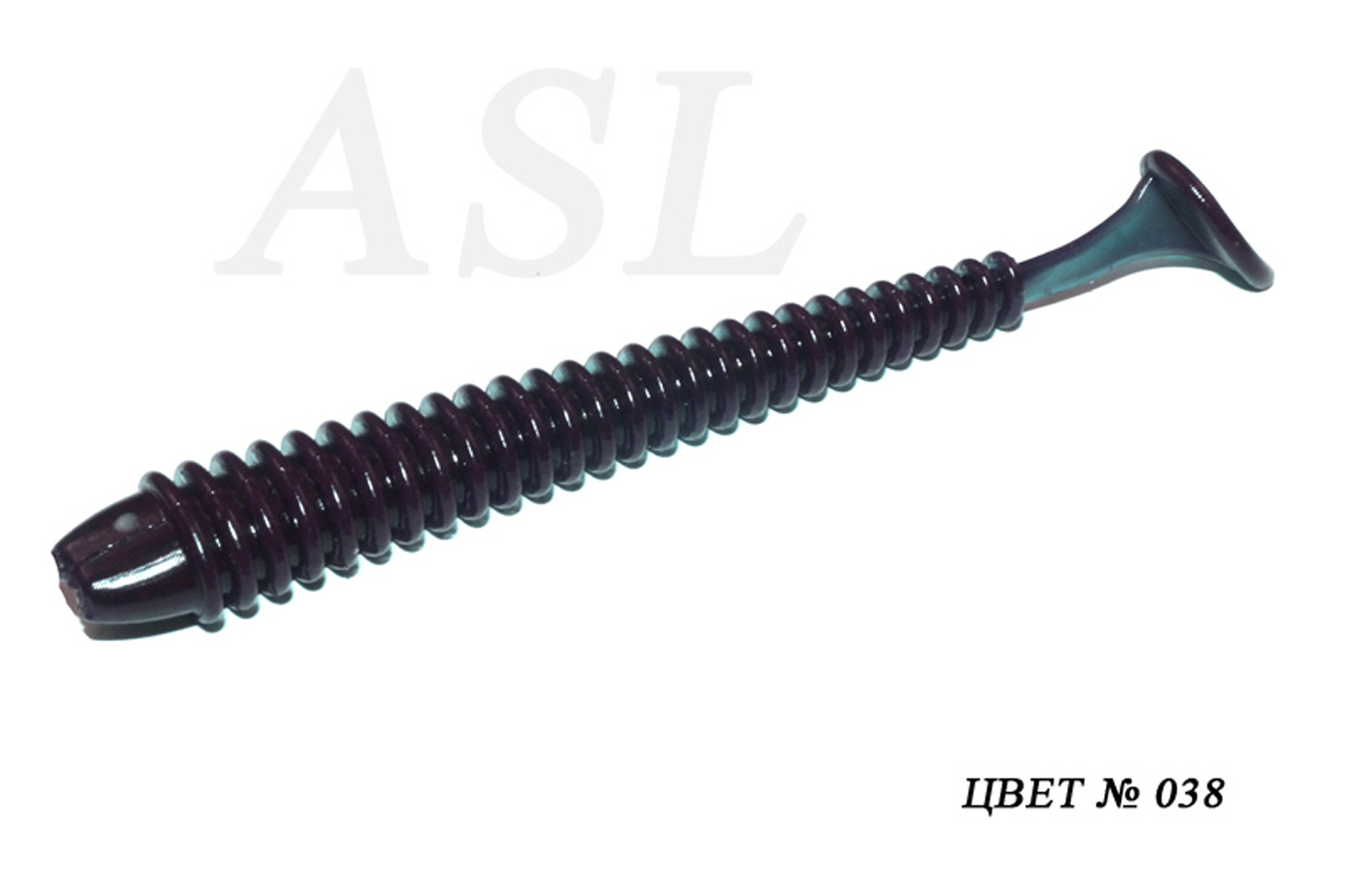 

Силиконовая приманка ASL Свинг цв. 038 L-12см 5шт/уп, Свинг