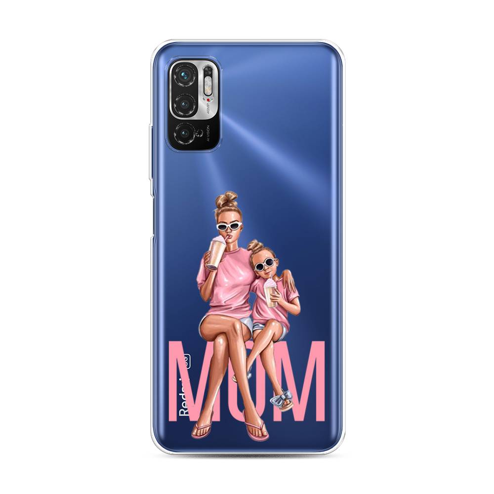 фото Чехол awog "lovely mom" для xiaomi redmi note 10 5g