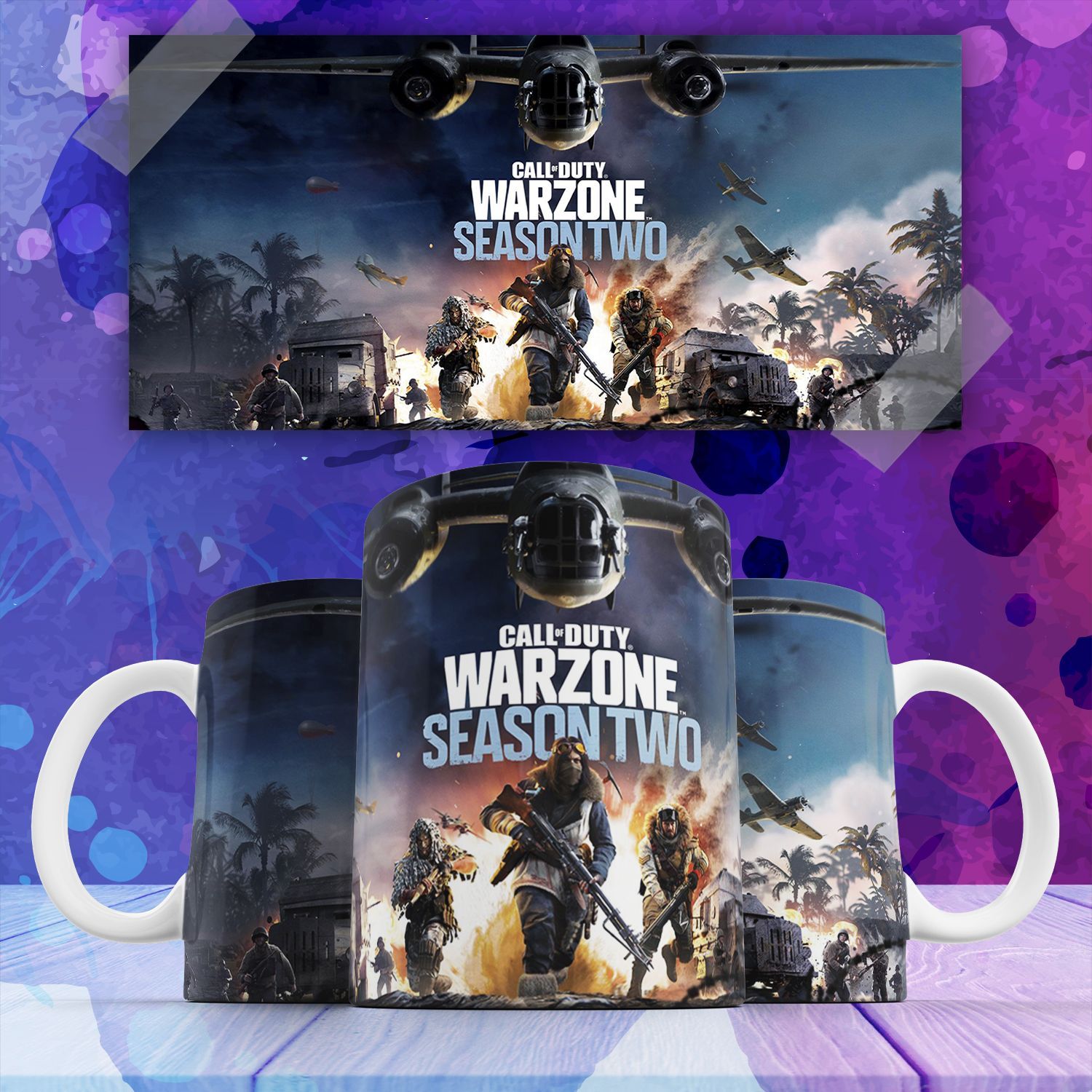 

Кружка компьютерная игра Call of Duty Warzone 330 мл