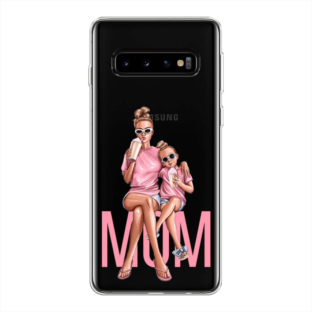 

Чехол Awog на Samsung Galaxy S10 + "Lovely mom", Разноцветный, 27150-7