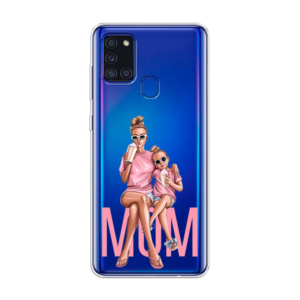

Чехол Awog на Samsung Galaxy A21s / Самсунг A21s "Lovely mom", Разноцветный, 2100250-7