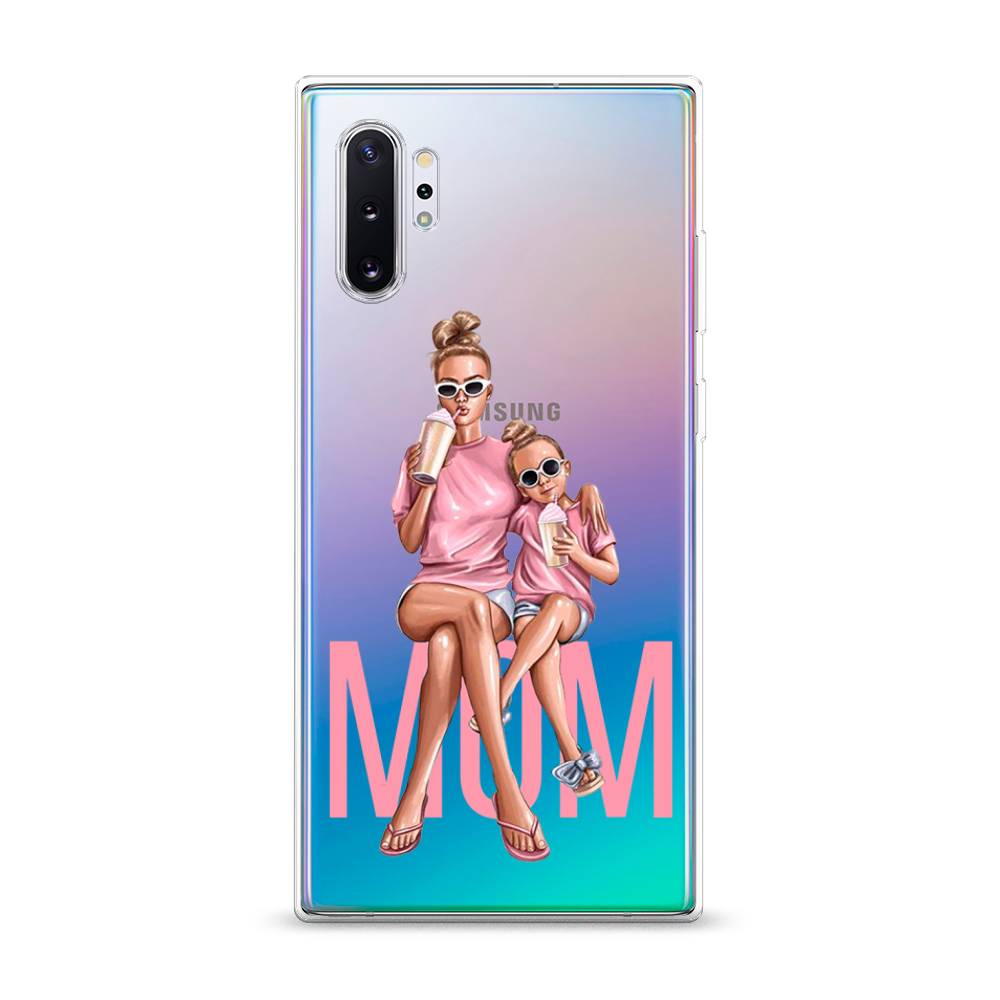

Чехол Awog на Samsung Galaxy Note 10 + "Lovely mom", Разноцветный, 28550-7