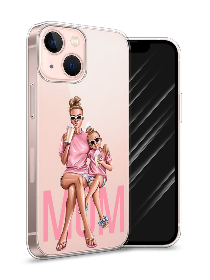 

Чехол Awog на Apple iPhone 13 mini / Айфон 13 mini "Lovely mom", Разноцветный, 14150-7