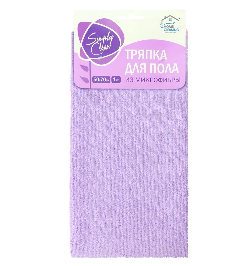 

Тряпка Simply Clean для пола микрофибра