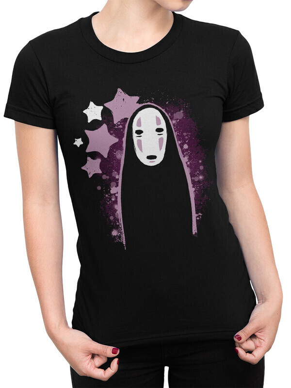 

Футболка женская Dream Shirts Унесенные призраками - Безликий Женская 10009611 черная M, Унесенные призраками - Безликий Женская 10009611