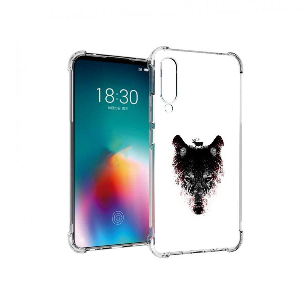 

Чехол MyPads Tocco для Meizu 16T волк в траве (PT144619.90.267), Прозрачный, Tocco