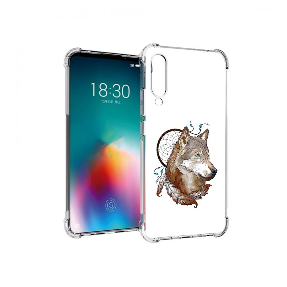 

Чехол MyPads Tocco для Meizu 16T волк и ловец снов (PT144619.90.269), Прозрачный, Tocco