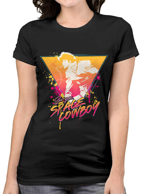 

Футболка женская Dream Shirts аниме Ковбой Бибоп Женская 10009631 черная 3XL, аниме Ковбой Бибоп Женская 10009631