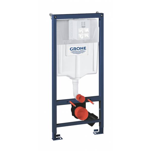 

Комплект 2-в-1 для подвесного унитаза GROHE Rapid SL: инсталляция, крепление к стене, 39750001
