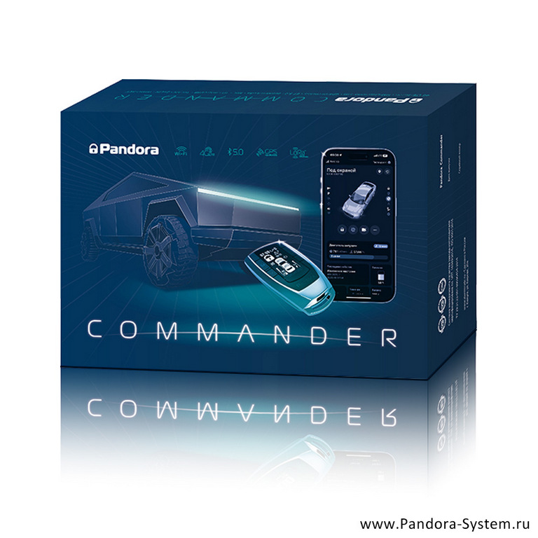 

Автомобильная сигнализация Pandora Commander, Pandora Commander