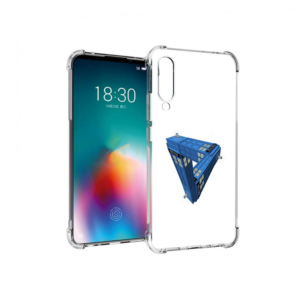 

Чехол MyPads Tocco для Meizu 16T головолока абстракция (PT144619.90.291), Прозрачный, Tocco
