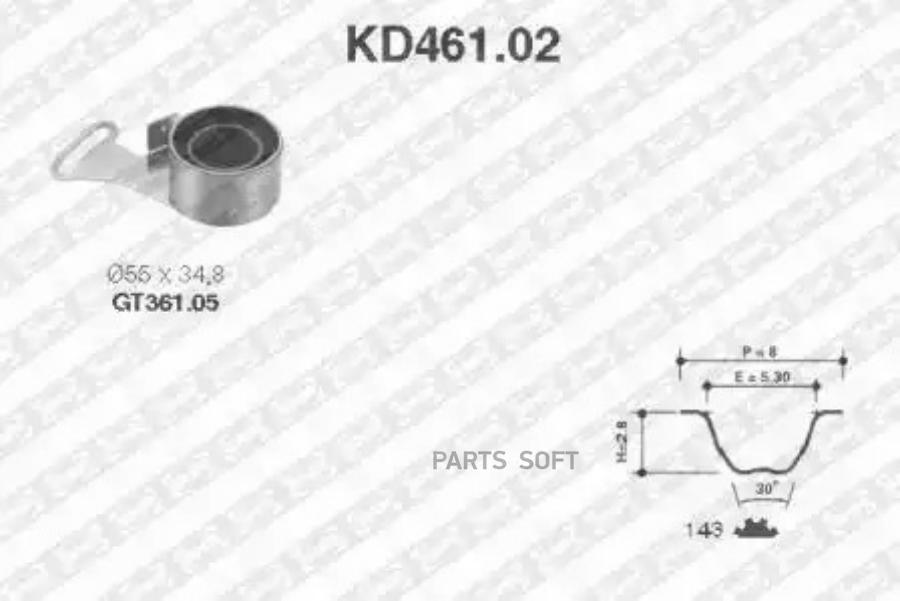 

Комплект Ремня Грм NTNSNR KD46102