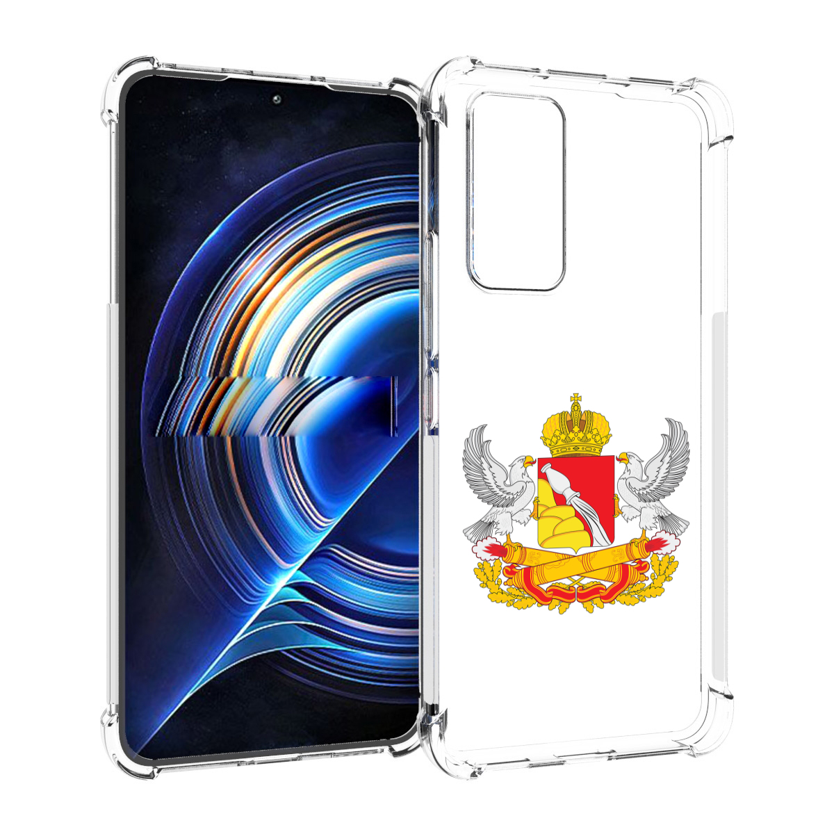 

Чехол MyPads герб-воронежскои-области для Tecno Camon 19 Neo, Прозрачный, Tocco