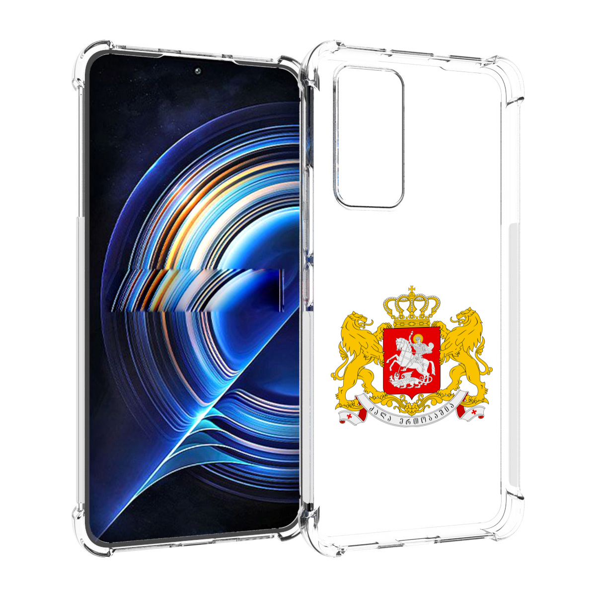 

Чехол MyPads герб-грузии для Tecno Camon 19 Neo, Прозрачный, Tocco