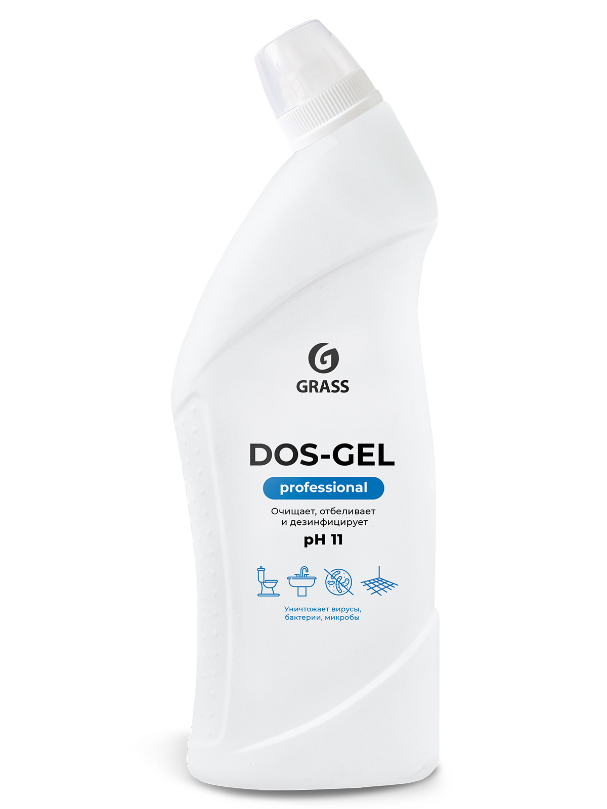 фото Универсальное чистящее средство dos gel professional от ржавчины и налета 750 мл grass
