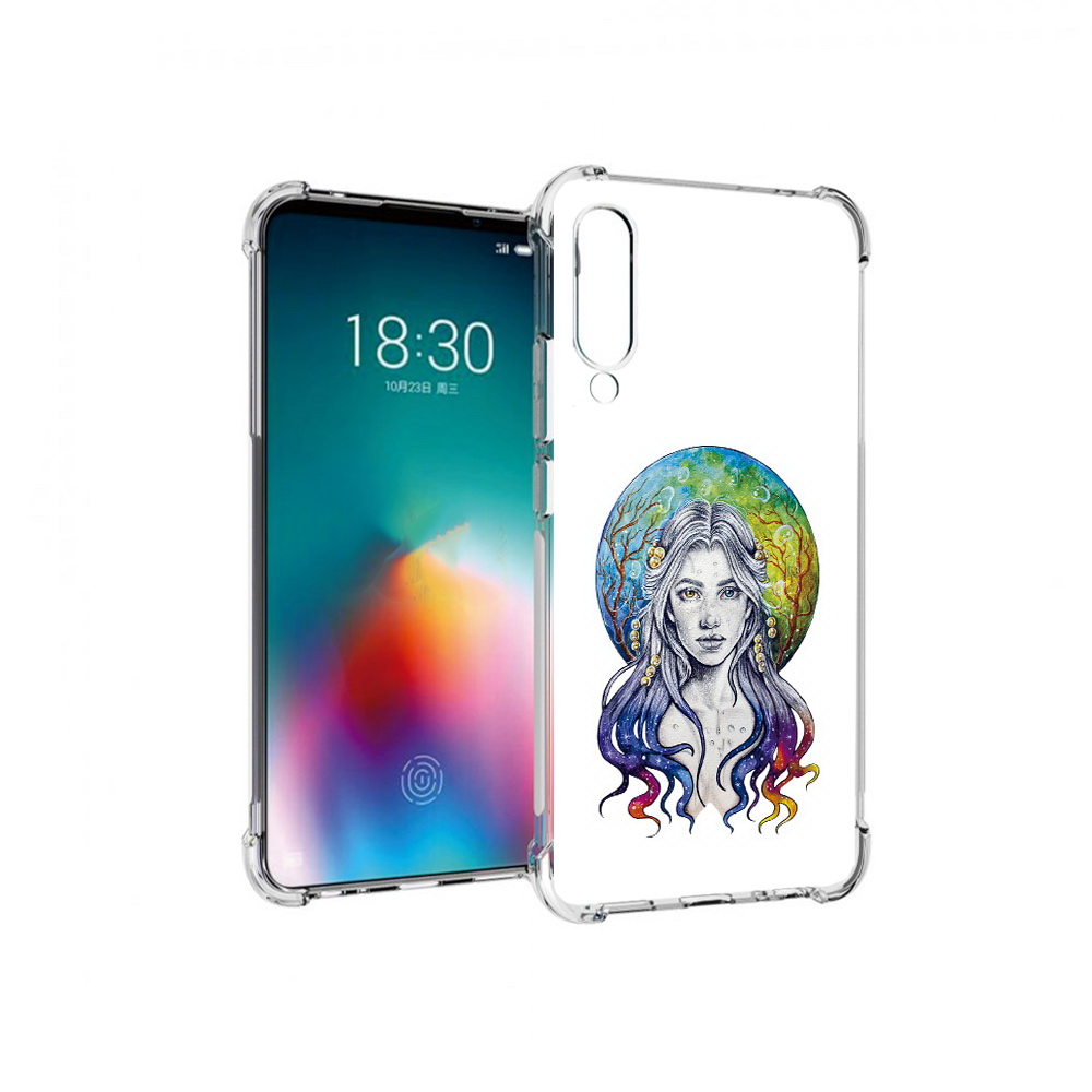 

Чехол MyPads Tocco для Meizu 16T девушка с красивыми волосами (PT144619.90.313), Прозрачный, Tocco