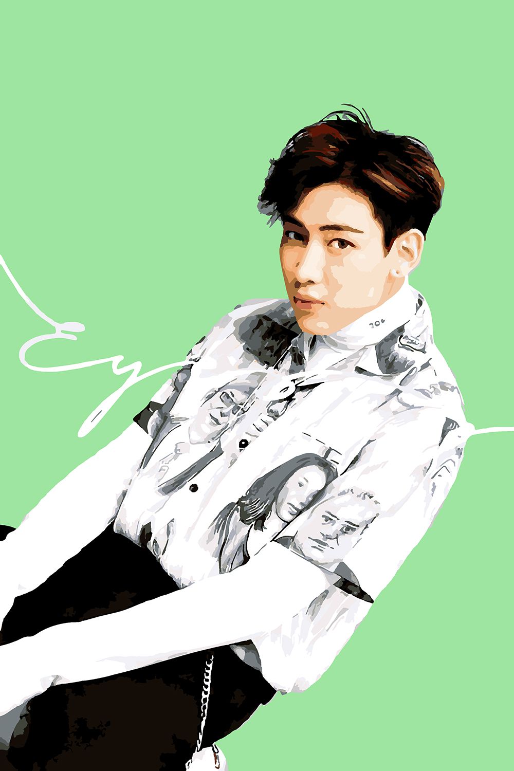 

Картина по номерам Красиво Красим GOT7 BamBam, 60 х 90 см, GOT7 BamBam