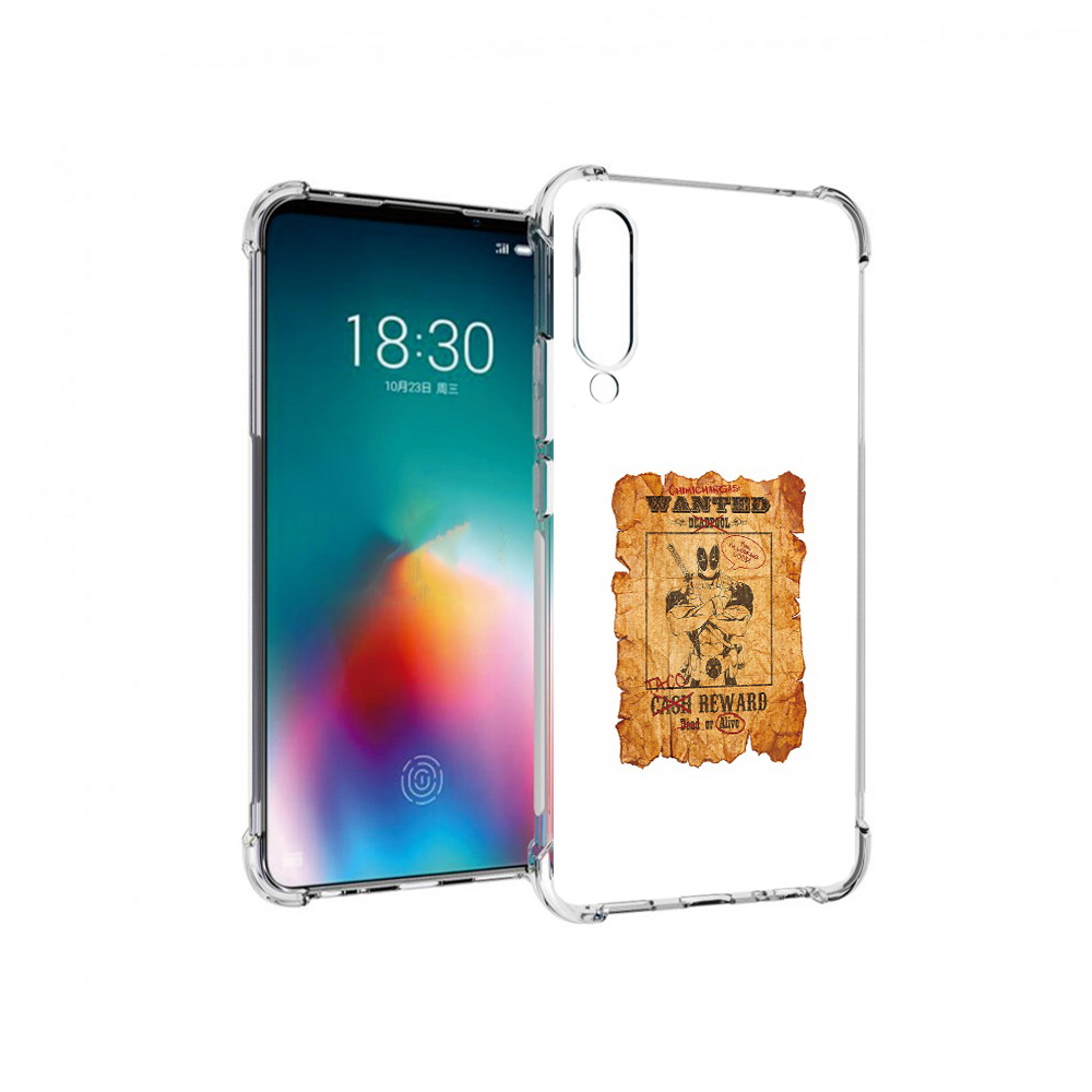 

Чехол MyPads Tocco для Meizu 16T дедпул (PT144619.90.317), Прозрачный, Tocco