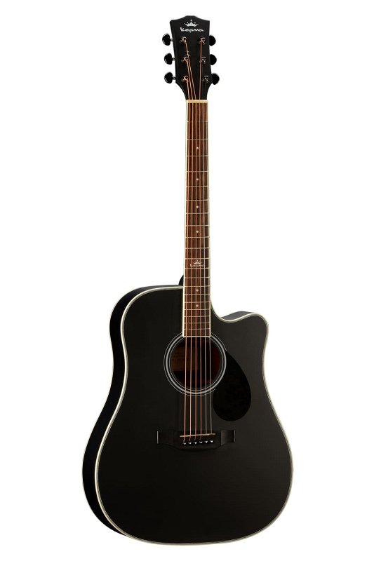 

Акустическая гитара KEPMA D1C Black цвет черный, KEPMA D1C Black