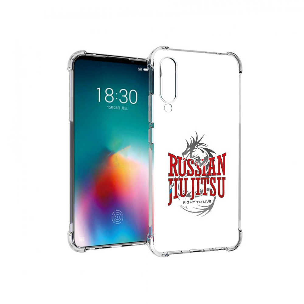 

Чехол MyPads Tocco для Meizu 16T джиу джитсу (PT144619.90.321), Прозрачный, Tocco