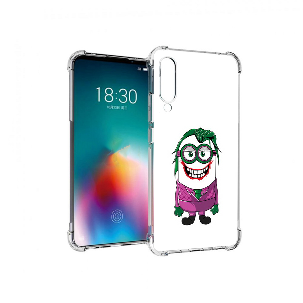 

Чехол MyPads Tocco для Meizu 16T джокер миньон (PT144619.90.322), Прозрачный, Tocco