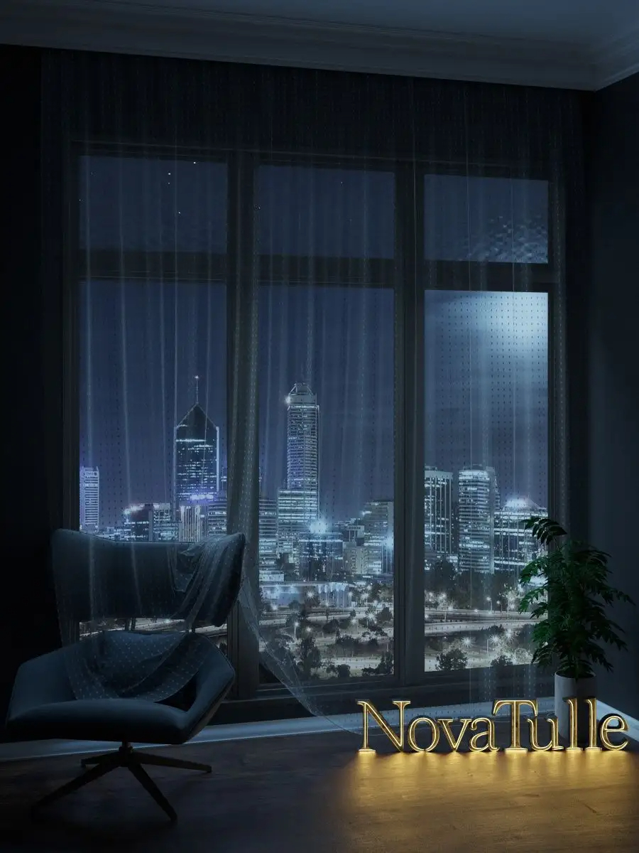 

Тюль NovaTulle горох 700х250, тгорох6
