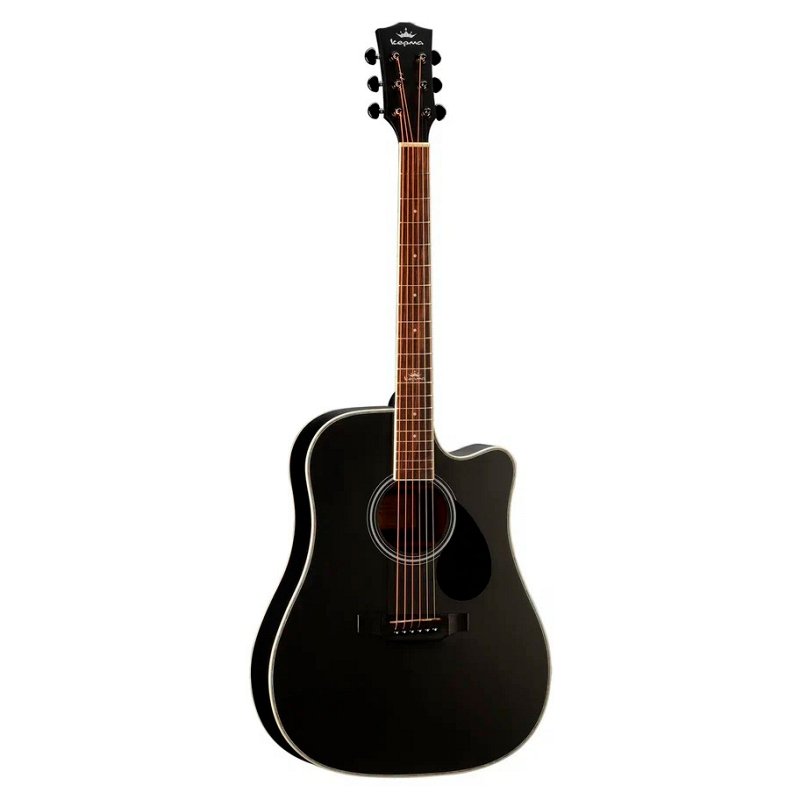

Акустическая гитара KEPMA D1C Black Matt цвет черный, KEPMA D1C Black Matt