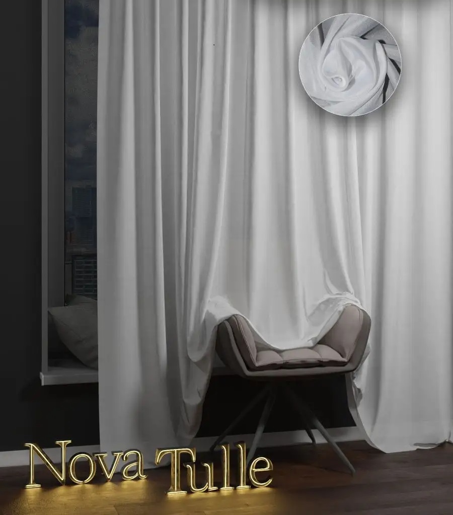 

Тюль NovaTulle креп вуаль 200х260, ткреп1