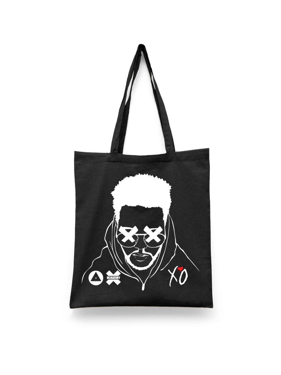 

Шоппер унисекс Каждому Своё The Weeknd/Викенд MZTW5, черный, The Weeknd/Викенд MZTW5