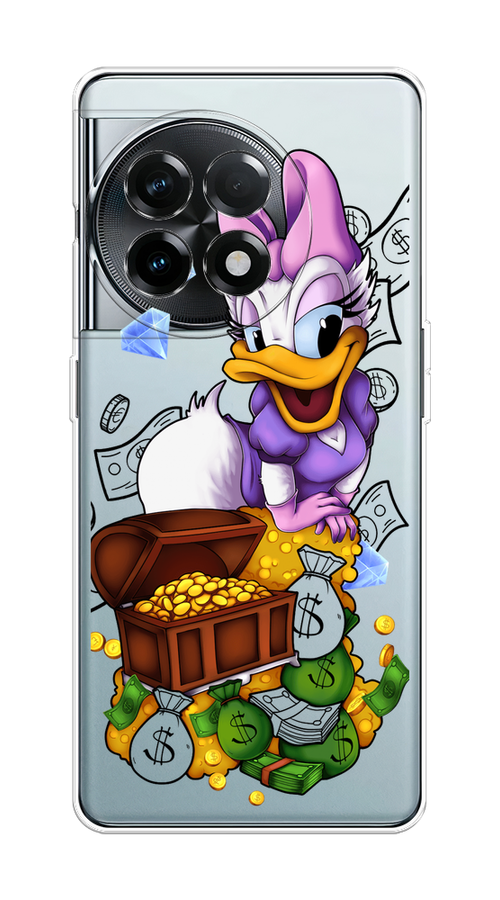 

Чехол на OnePlus 11R "Rich Daisy Duck", Коричневый;белый;фиолетовый, 154150-1