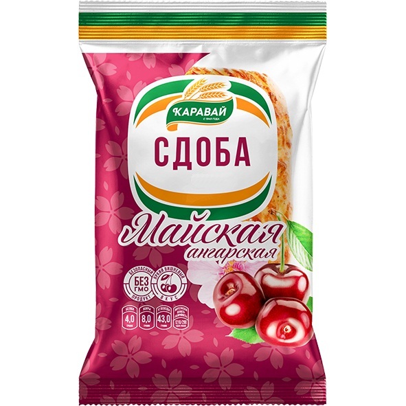 

Сдоба Каравай Майская Ангарская 100 г