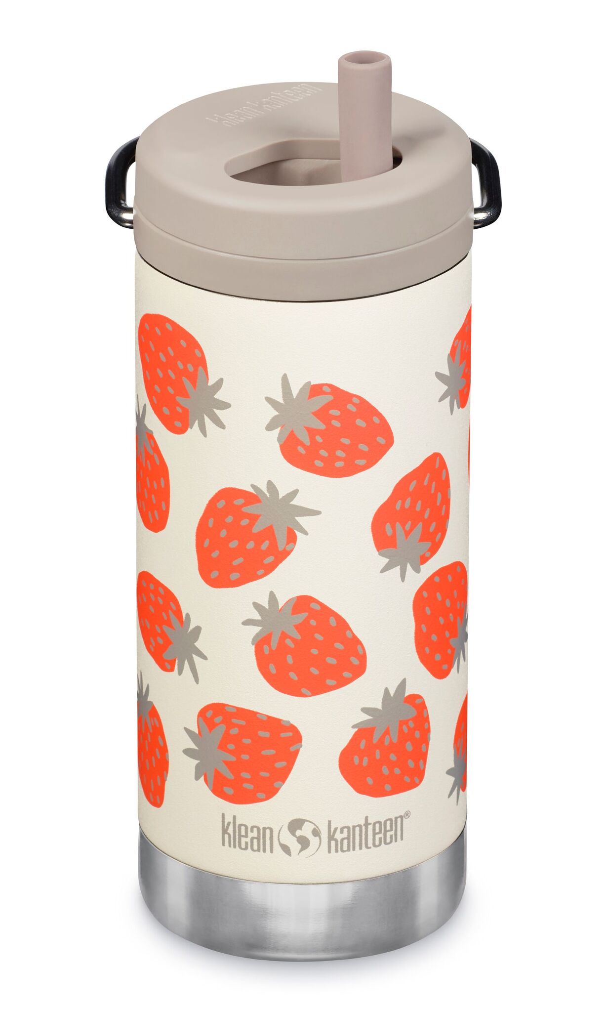 Термокружка Klean Kanteen TKWide Twist Cap 12oz (355 мл) Strawberries