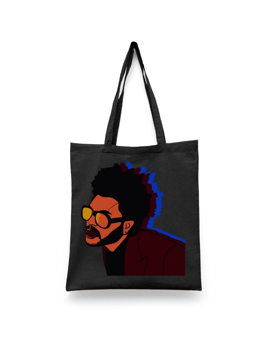 

Шоппер унисекс Каждому Своё The Weeknd/Викенд MZTW18, черный, The Weeknd/Викенд MZTW18
