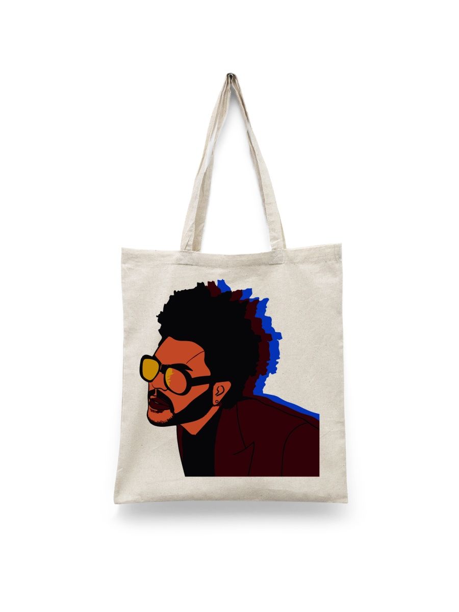 

Шоппер унисекс Каждому Своё The Weeknd/Викенд MZTW18, белый, The Weeknd/Викенд MZTW18