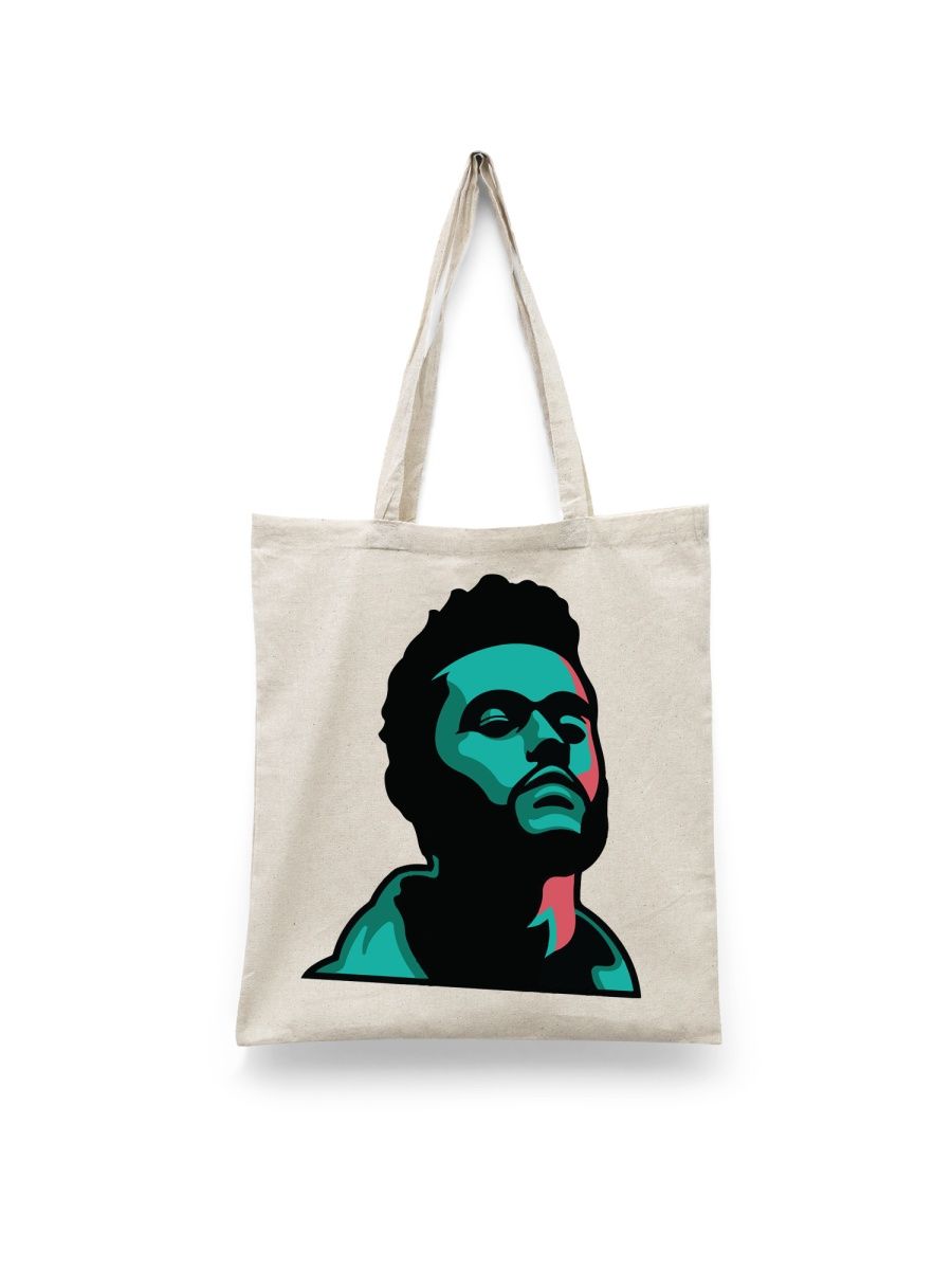 

Шоппер унисекс Каждому Своё The Weeknd/Викенд MZTW16, белый, The Weeknd/Викенд MZTW16