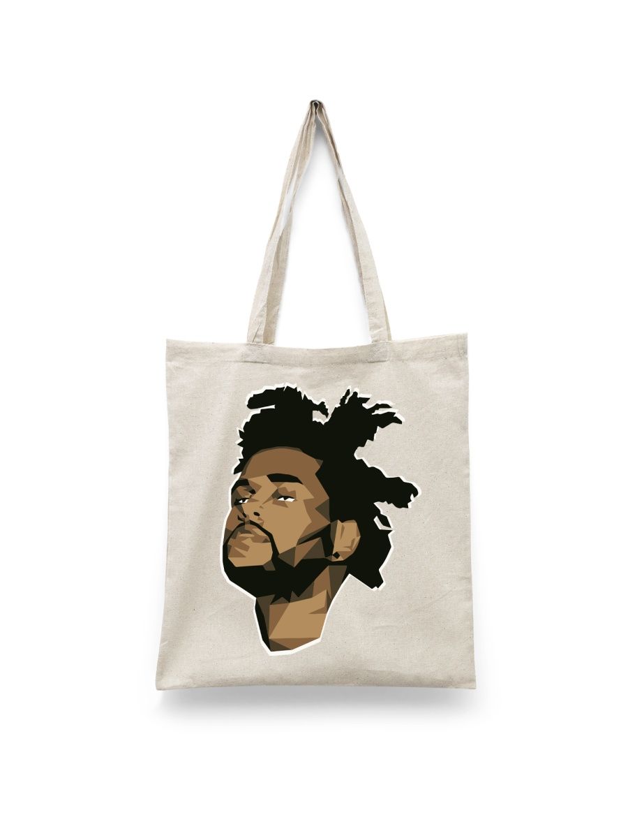 

Шоппер унисекс Каждому Своё The Weeknd/Викенд MZTW11, белый, The Weeknd/Викенд MZTW11