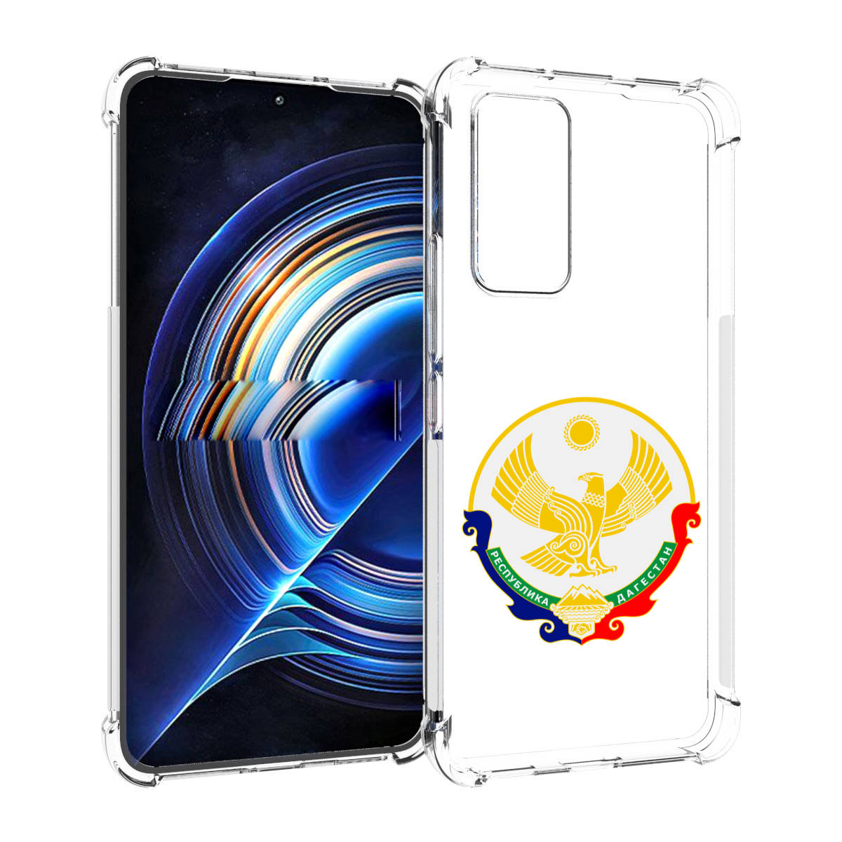 Чехол MyPads герб-дагестан-махачкала для Tecno Camon 19 Neo