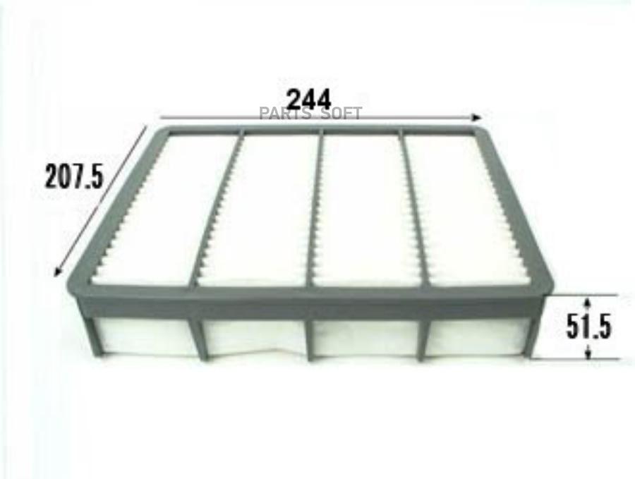 

VIC Фильтр воздушный VIC A173 1JZ#,2JZ#,1GFE,4SFE,1UZFE '92-,5VZFE '95-,1TR# '07- 1шт