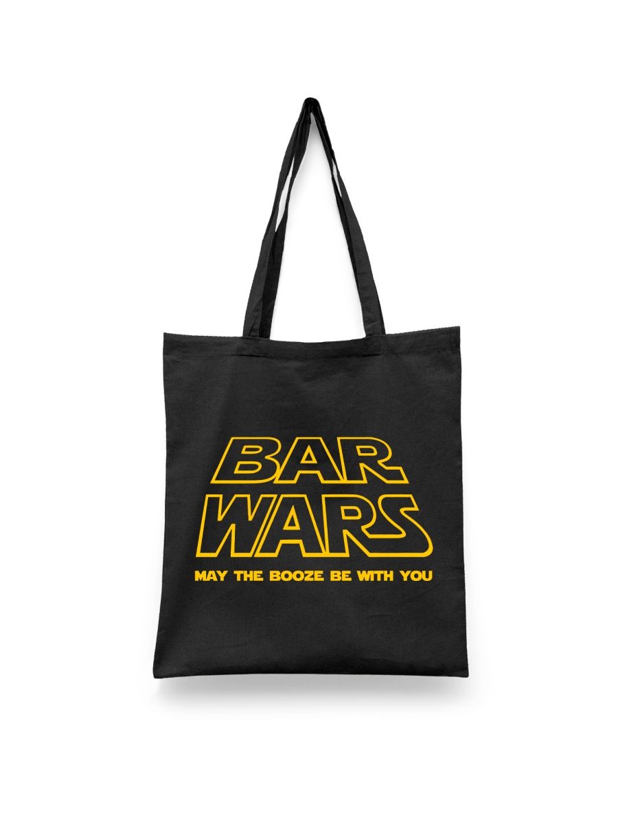 

Шоппер унисекс Каждому Своё Пиво/Beer/Bar Wars TRBR7, черный, Пиво/Beer/Bar Wars TRBR7