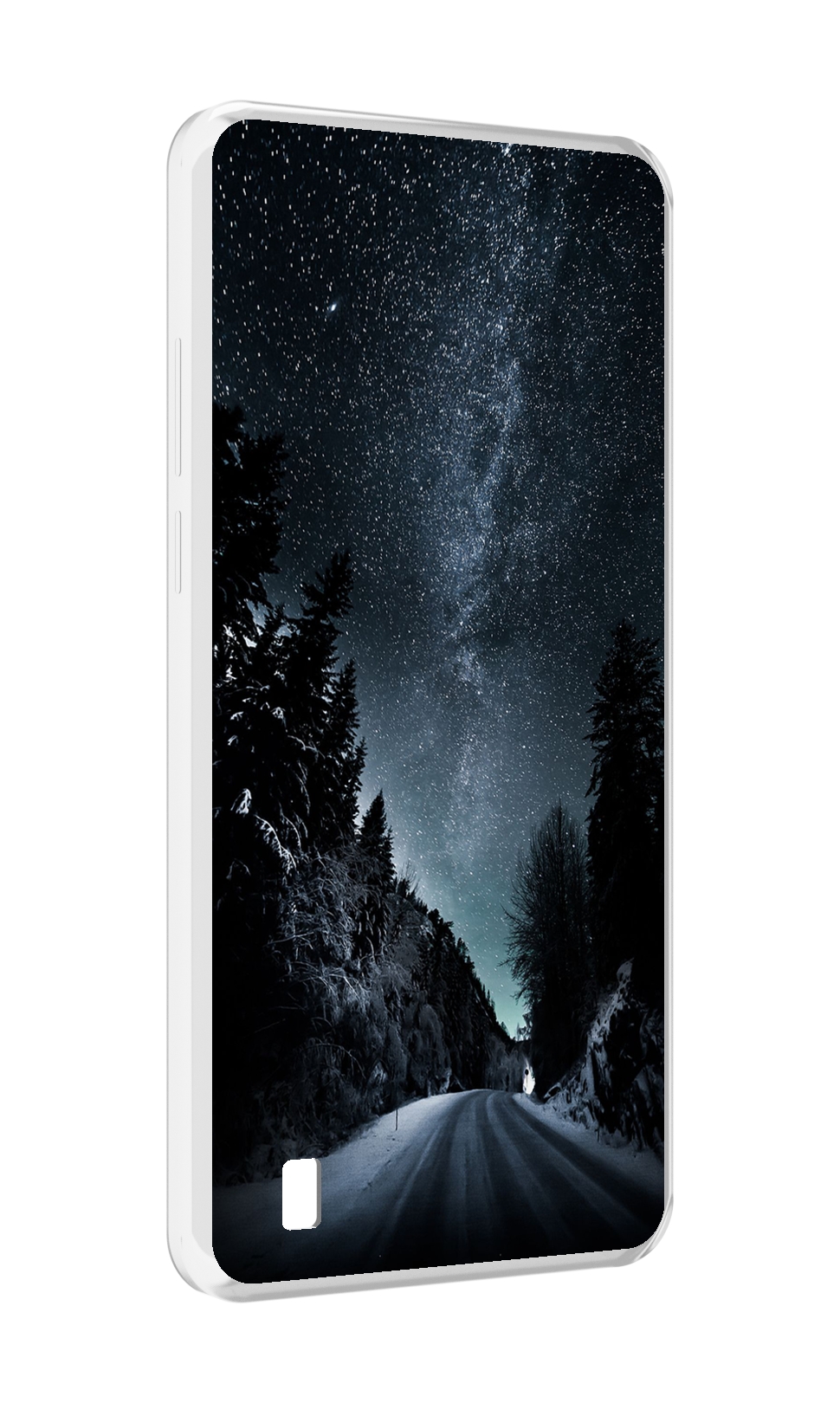 

Чехол MyPads Ночной-лес для Blackview A55, Прозрачный, Tocco