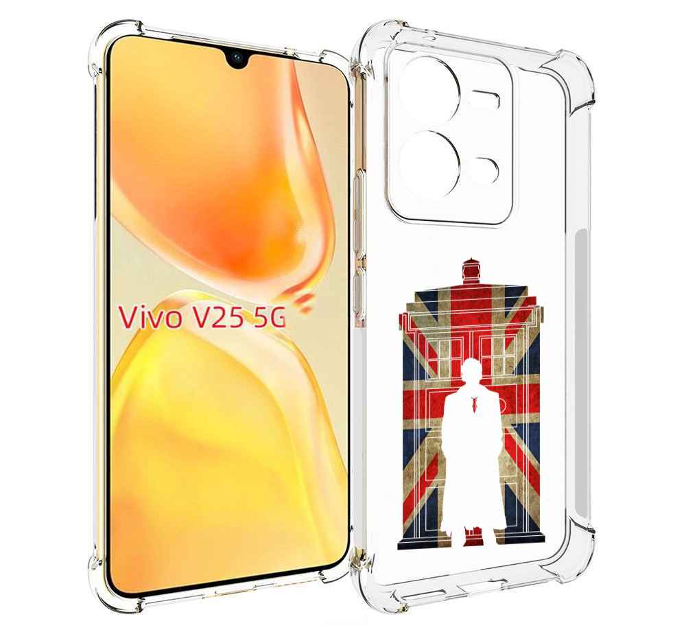 

Чехол MyPads шерлок холмс для Vivo V25 5G / V25e, Прозрачный, Tocco