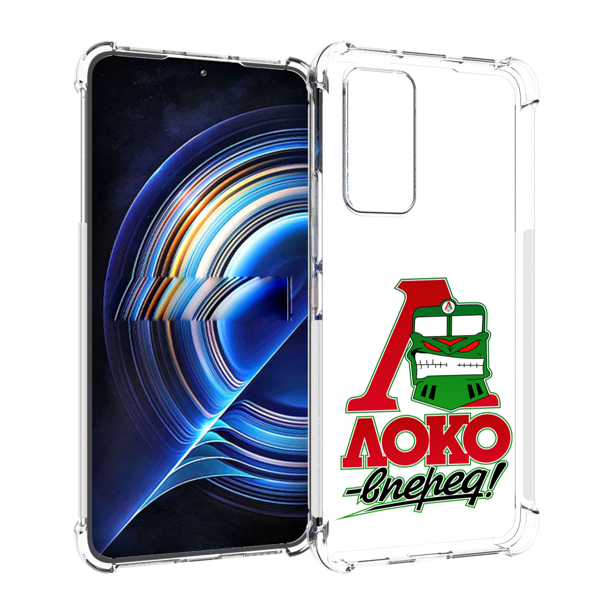 

Чехол MyPads ФК локо вперед для Tecno Camon 19 Neo, Прозрачный, Tocco
