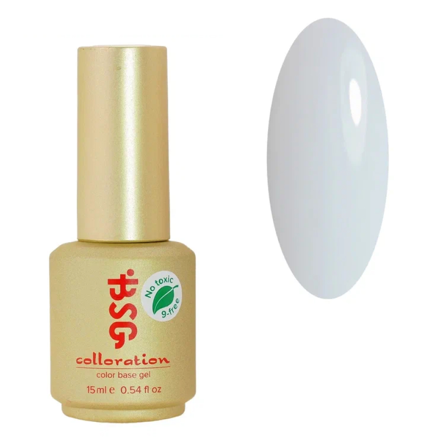 

Цветная жесткая база Bio Stretch Gel Colloration №100 Молочно-белый 15 мл