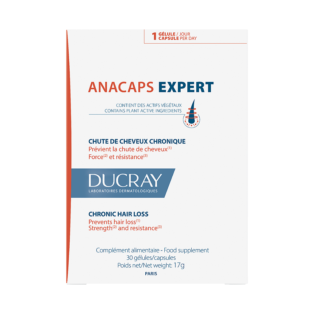 Аnacaps Expert Ducray для волос и кожи головы капсулы 30 шт.